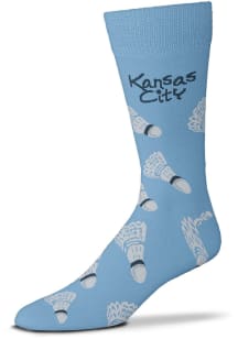 Kansas City Shuttlecock All Over Mens Dress Socks