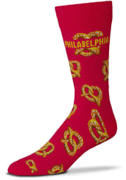 Philadelphia Pretzel All Over Mens Dress Socks