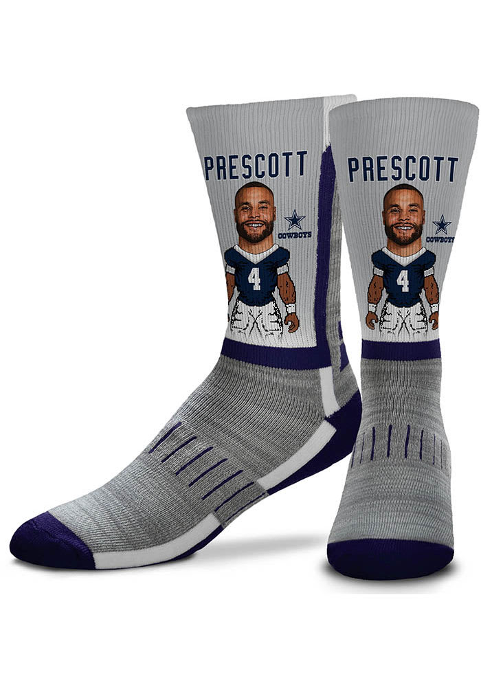 Dak Prescott Dallas Cowboys MVP Mens Crew Socks