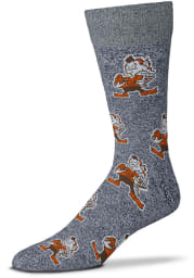Cleveland Browns Logo All Over Mens Dress Socks