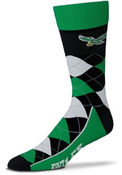 Philadelphia Eagles Argyle Lineup Custom Mens Argyle Socks