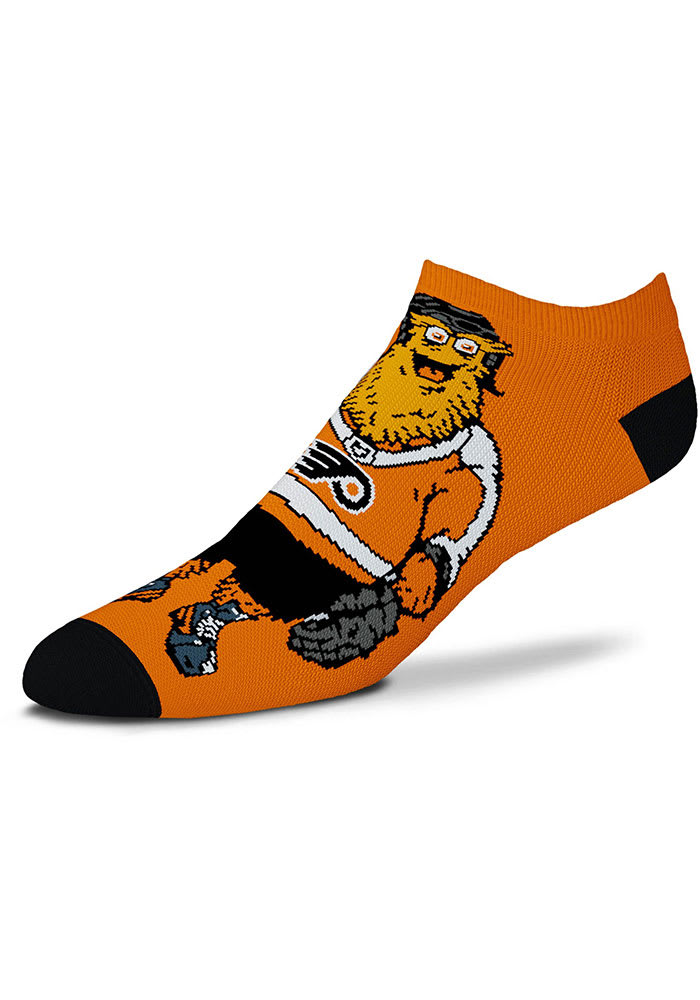 Philadelphia Flyers Big Gritty Logo Mens No Show Socks