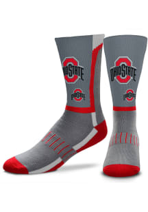 Ohio State Buckeyes Red Zoom Youth Crew Socks