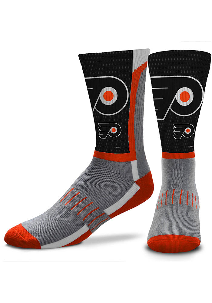 Philadelphia Flyers Orange Zoom Youth Crew Socks