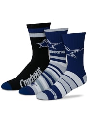Dallas Cowboys Team Batch Mens Crew Socks