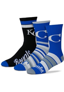 Kansas City Royals Team Batch Mens Crew Socks