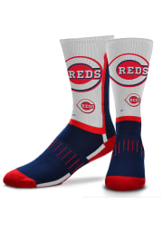 Cincinnati Reds Red White and Blue Mens Crew Socks