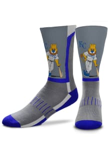Kansas City Royals Mascot Snoop Mens Crew Socks