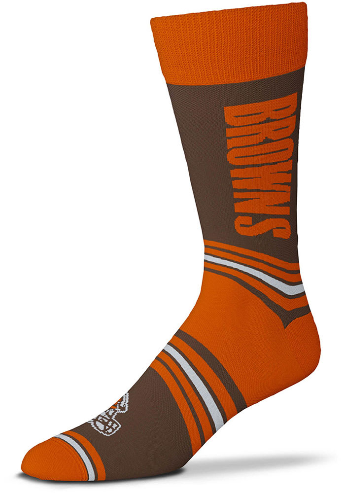 Cleveland Browns Go Team Mens Dress Socks