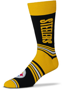 Pittsburgh Steelers Go Team Mens Dress Socks