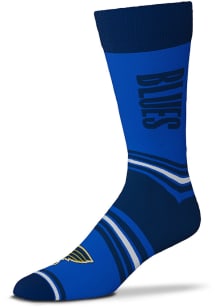 St Louis Blues Go Team Mens Dress Socks