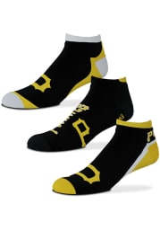 Pittsburgh Pirates Flash Mens No Show Socks
