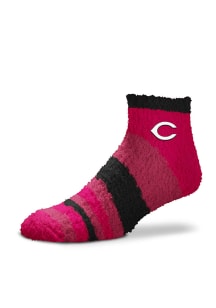 Cincinnati Reds Sleepsoft Womens Quarter Socks