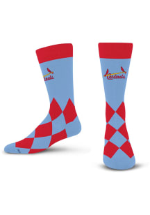 St Louis Cardinals Big Diamond Mens Dress Socks