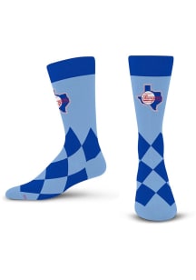 Texas Rangers Big Diamond Mens Dress Socks