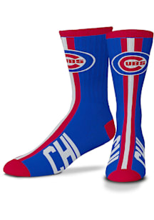 Chicago Cubs Da Bomb Mens Crew Socks