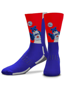 Philadelphia 76ers Mascot Snoop Mens Crew Socks