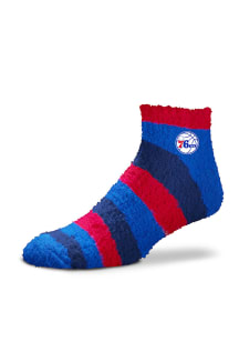 Philadelphia 76ers Rainbow II Sleep Soft Womens Quarter Socks