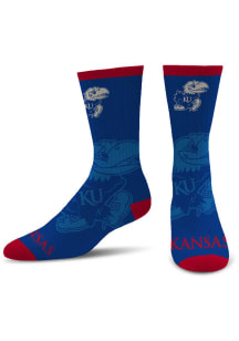 Kansas Jayhawks Still Fly Mens Crew Socks
