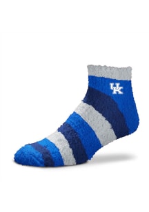 Kentucky Wildcats Rainbow II Sleep Soft Womens Quarter Socks