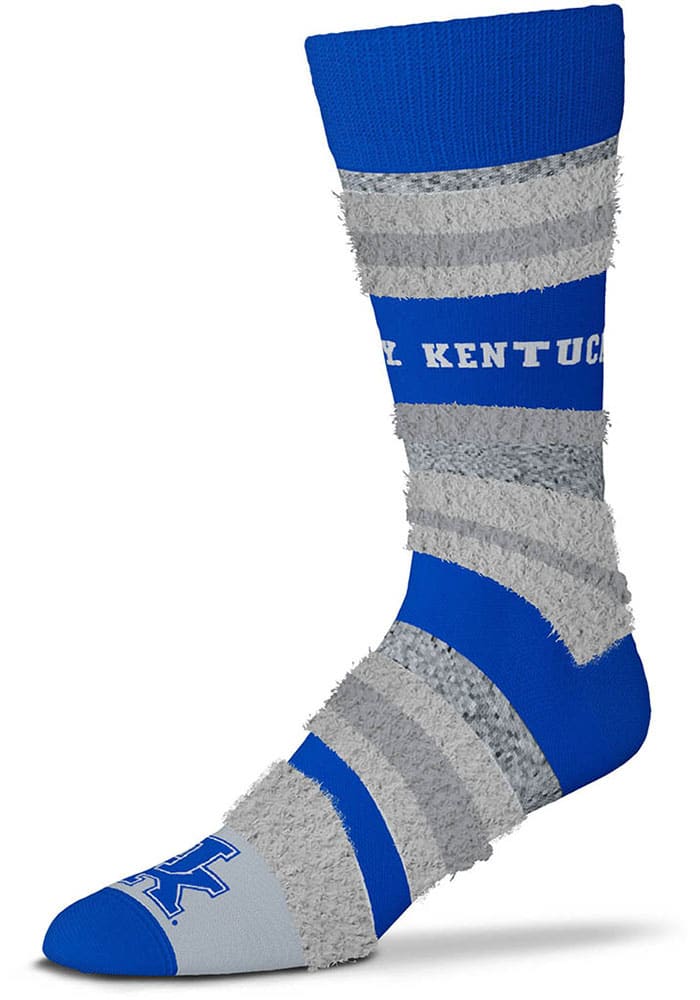 Kentucky Wildcats Mountain Stripe Sleep Soft Womens Quarter Socks