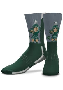 Michigan State Spartans Mascot Snoop Mens Crew Socks