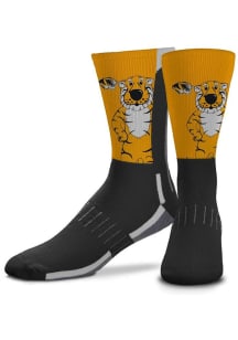 Missouri Tigers Mascot Snoop Mens Crew Socks