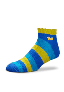 Pitt Panthers Rainbow II Sleep Soft Womens Quarter Socks