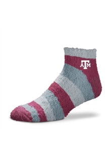 Texas A&amp;M Aggies Rainbow II Sleep Soft Womens Quarter Socks