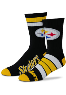 Pittsburgh Steelers Duo 2 Pack Mens Crew Socks