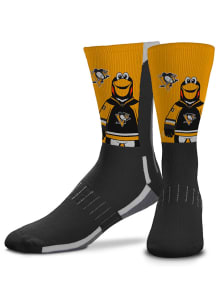 Pittsburgh Penguins Mascot Snoop Mens Crew Socks