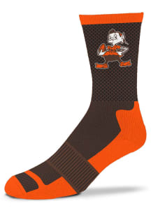 Cleveland Browns Performer Mens Crew Socks