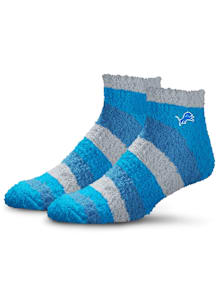 Detroit Lions Rainbow II Sleep Soft Womens Quarter Socks