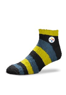 Pittsburgh Steelers Rainbow II Sleep Soft Womens Quarter Socks