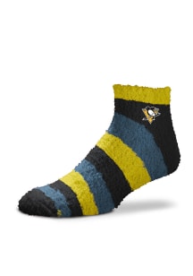 Pittsburgh Penguins Rainbow II Sleep Soft Womens Quarter Socks
