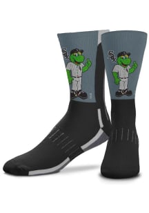 Chicago White Sox Black Mascot Snoop Youth Crew Socks