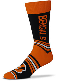 Cincinnati Bengals Go Team Mens Dress Socks