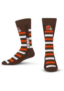 Cleveland Browns Word Crosswalk Mens Dress Socks