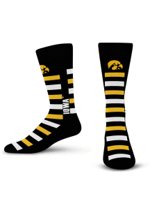 Iowa Hawkeyes Word Crosswalk Mens Dress Socks