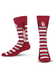 Oklahoma Sooners Word Crosswalk Mens Dress Socks