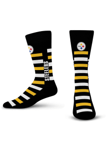 Pittsburgh Steelers Word Crosswalk Mens Dress Socks