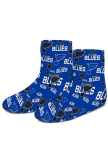 St Louis Blues Word Stripe Tonal Mens Quarter Socks