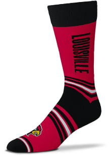 Louisville Cardinals Go Team Mens Dress Socks