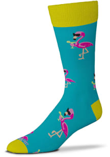 Flamingo Chill Mens Dress Socks