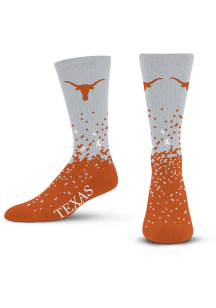 Texas Longhorns Burnt Orange Spray Zone Youth Crew Socks