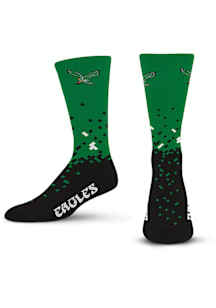 Philadelphia Eagles Spray Zone Mens Crew Socks