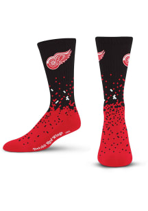 Detroit Red Wings Spray Zone Mens Crew Socks