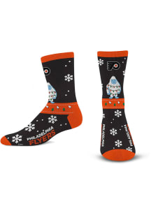 Philadelphia Flyers Sweater Yeti Mens Crew Socks