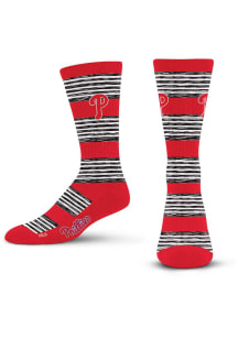 Philadelphia Phillies RMC Multi Stripe Mens Dress Socks