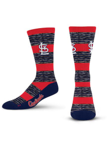 St Louis Cardinals RMC Multi Stripe Mens Dress Socks